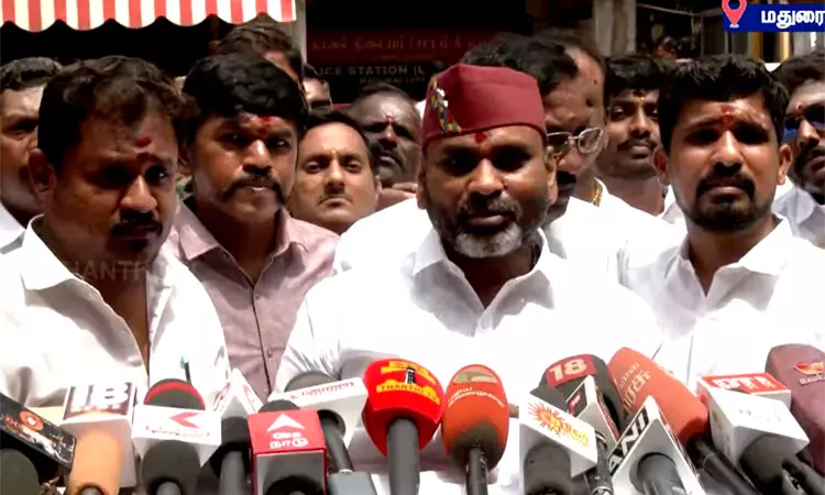 மாநாட்டிற்கு காவல் துறையின் ஒத்துழைப்பு இல்லை;  எல்.முருகன் பேட்டி