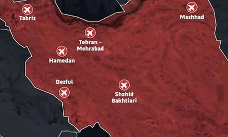 ஈரானில் ராணுவ விமான நிலையங்கள் மீது இஸ்ரேல் தாக்குதல் ஈரானில் ராணுவ விமான நிலையங்கள் மீது இஸ்ரேல் தாக்குதல்