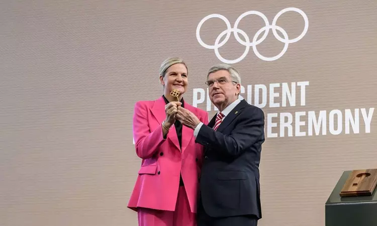 சர்வதேச ஒலிம்பிக் கமிட்டியின் தலைவராக கவன்ட்ரி பொறுப்பேற்பு சர்வதேச ஒலிம்பிக் கமிட்டியின் தலைவராக கவன்ட்ரி பொறுப்பேற்பு