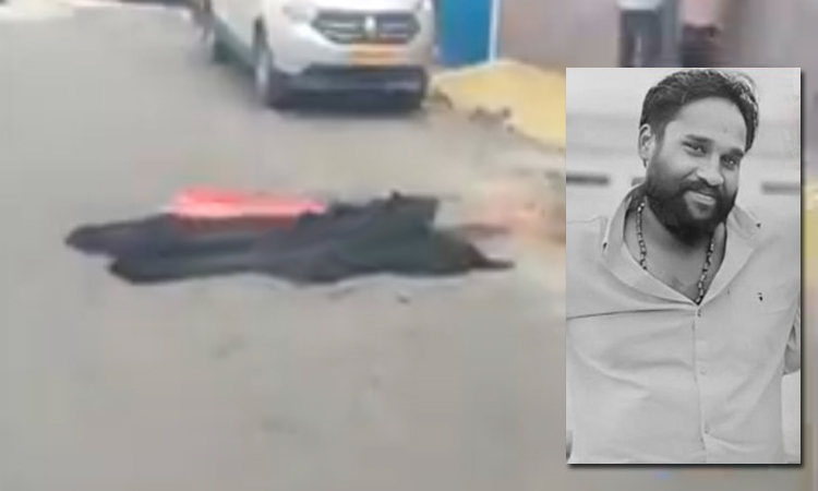 திருப்பூரில் பெரும் பரபரப்பு.. இந்து முன்னணி நிர்வாகி நடுரோட்டில் வெட்டிக்கொலை