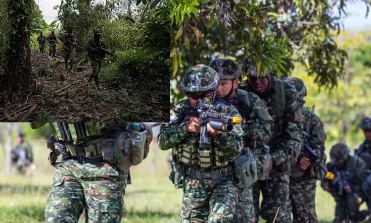 57 ராணுவ வீரர்களை கடத்திச்சென்ற போதைப்பொருள் கும்பல்