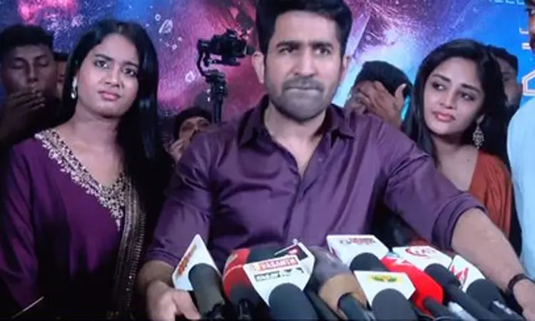 பிரபலம் ஆகிவிட்டேன் என்பதற்காக நான் அரசியலுக்கு வர முடியாது - நடிகர் விஜய் ஆண்டனி