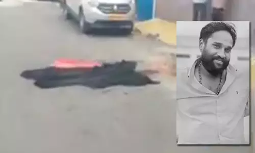 திருப்பூரில் பெரும் பரபரப்பு.. இந்து முன்னணி நிர்வாகி நடுரோட்டில் வெட்டிக்கொலை திருப்பூரில் பெரும் பரபரப்பு.. இந்து முன்னணி நிர்வாகி நடுரோட்டில் வெட்டிக்கொலை