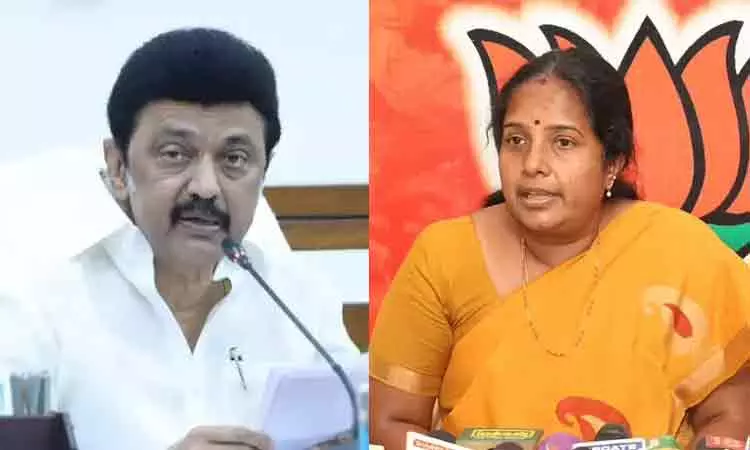 முருக பக்தர்கள் மாநாட்டின் வெற்றியால் ஸ்டாலினுக்கு தோல்வி பயம் வந்துவிட்டது - வானதி சீனிவாசன் முருக பக்தர்கள் மாநாட்டின் வெற்றியால் ஸ்டாலினுக்கு தோல்வி பயம் வந்துவிட்டது - வானதி சீனிவாசன்