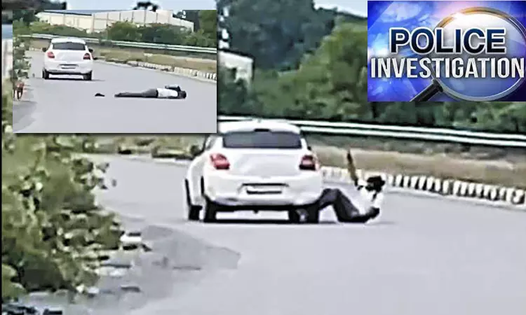 போலீஸ்காரரை காரில் இழுத்து சென்ற ரவுடி - 2 தனிப்படை அமைப்பு போலீஸ்காரரை காரில் இழுத்து சென்ற ரவுடி - 2 தனிப்படை அமைப்பு