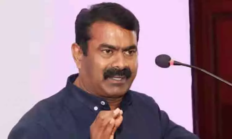 பா.ஜ.க.வுடன் கூட்டணி வைத்தது எடப்பாடி பழனிசாமிக்கு தேவையற்ற சுமை - சீமான் பேட்டி பா.ஜ.க.வுடன் கூட்டணி வைத்தது எடப்பாடி பழனிசாமிக்கு தேவையற்ற சுமை - சீமான் பேட்டி