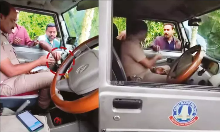 சுற்றுலா பயணிகளிடம் பணம் வசூலித்த சப்-இன்ஸ்பெக்டர் ஆயுதப்படைக்கு மாற்றம்