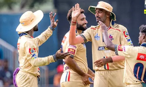 டி.என்.பி.எல். வரலாற்றில் 2-வது அணியாக மாபெரும் சாதனை படைத்த சேப்பாக் சூப்பர் கில்லீஸ் டி.என்.பி.எல். வரலாற்றில் 2-வது அணியாக மாபெரும் சாதனை படைத்த சேப்பாக் சூப்பர் கில்லீஸ்