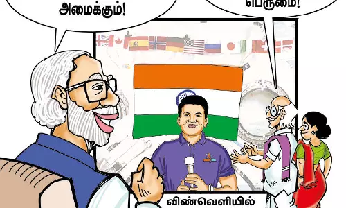 இந்தியாவின் சர்வதேச விண்வெளி நிலையம் இந்தியாவின் சர்வதேச விண்வெளி நிலையம்
