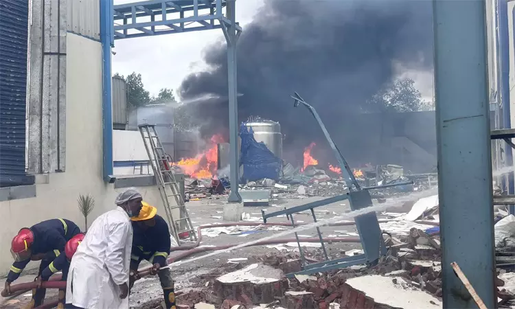 தெலுங்கானா தொழிற்சாலை வெடிவிபத்து: பலி எண்ணிக்கை 40 ஆக உயர்வு