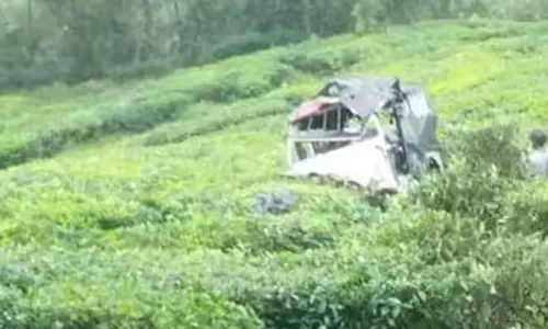 மூணாறு அருகே ஜீப் கவிழ்ந்து விபத்து: சென்னை சுற்றுலா பயணி பலி மூணாறு அருகே ஜீப் கவிழ்ந்து விபத்து: சென்னை சுற்றுலா பயணி பலி
