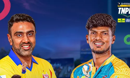 டி.என்.பி.எல். வெளியேற்றுதல் சுற்று: டாஸ் வென்ற திண்டுக்கல் பந்துவீச்சு தேர்வு டி.என்.பி.எல். வெளியேற்றுதல் சுற்று: டாஸ் வென்ற திண்டுக்கல் பந்துவீச்சு தேர்வு