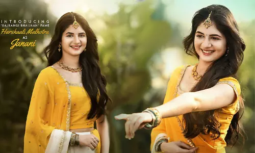 Akhanda 2: Bajrangi Bhaijaan fame Harshali Malhotra makes her debut Akhanda 2: Bajrangi Bhaijaan fame Harshali Malhotra makes her debut