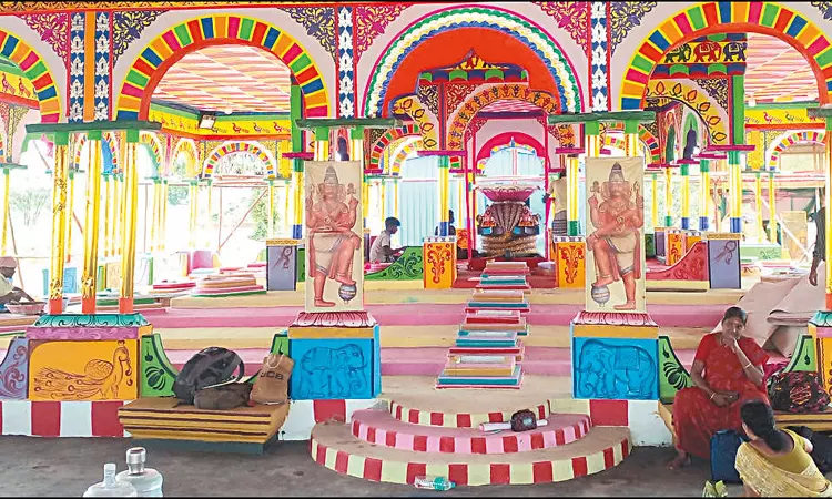 வல்லக்கோட்டை முருகன் கோவிலில் விநாயகர் பூஜையுடன் கும்பாபிஷேக பணிகள் தொடங்கின