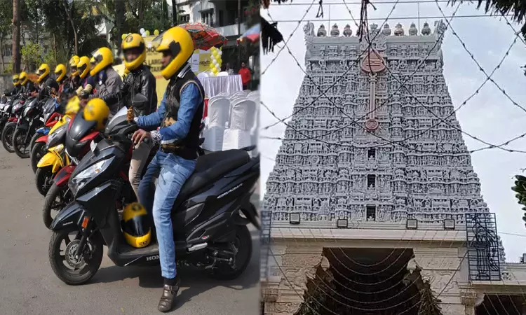 திருச்செந்தூரில் பைக் டாக்ஸி அனுமதிக்க கோரிக்கை திருச்செந்தூரில் பைக் டாக்ஸி அனுமதிக்க கோரிக்கை