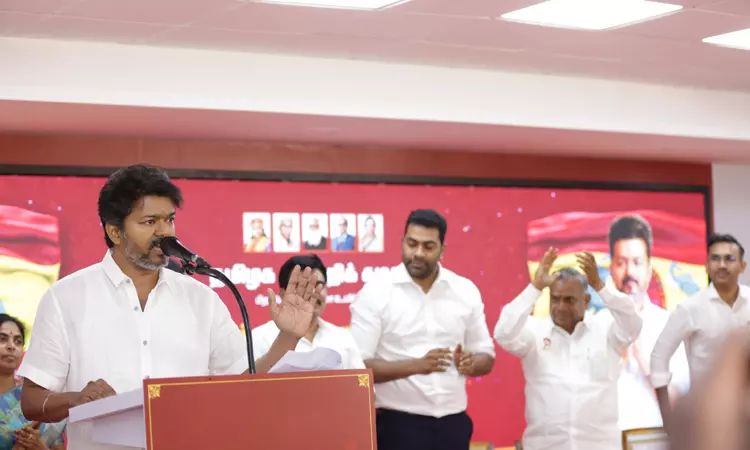 பாஜக, திமுகவுடன் கூட்டணி இல்லை - தவெக தலைவர் விஜய்