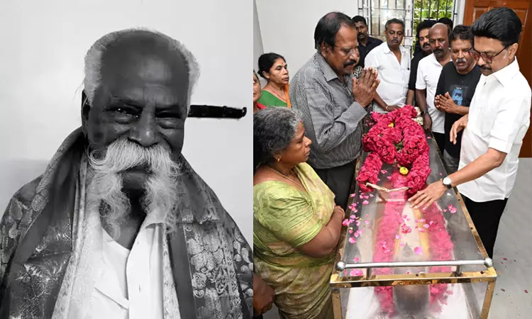 மூத்த தமிழறிஞர் வா.மு. சேதுராமன் உடலுக்கு காவல்துறை மரியாதையுடன் இறுதி அஞ்சலி: முதல்-அமைச்சர் உத்தரவு மூத்த தமிழறிஞர் வா.மு. சேதுராமன் உடலுக்கு காவல்துறை மரியாதையுடன் இறுதி அஞ்சலி: முதல்-அமைச்சர் உத்தரவு