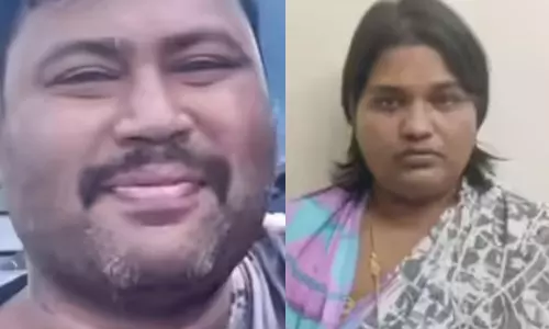 மது அருந்திவிட்டு வீட்டுக்கு வந்த கணவனை பூரி கட்டையால் அடித்து கொன்ற மனைவி மது அருந்திவிட்டு வீட்டுக்கு வந்த கணவனை பூரி கட்டையால் அடித்து கொன்ற மனைவி