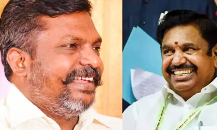 எடப்பாடி பழனிசாமி சுற்றுப்பயணம் - திருமாவளவன் வாழ்த்து எடப்பாடி பழனிசாமி சுற்றுப்பயணம் - திருமாவளவன் வாழ்த்து