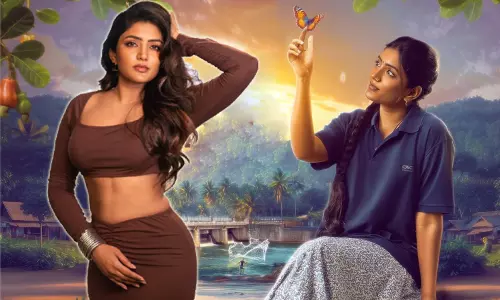 Tharun Bhascker and Eesha Rebba chant ‘Om Shanti Shanti Shantihi’