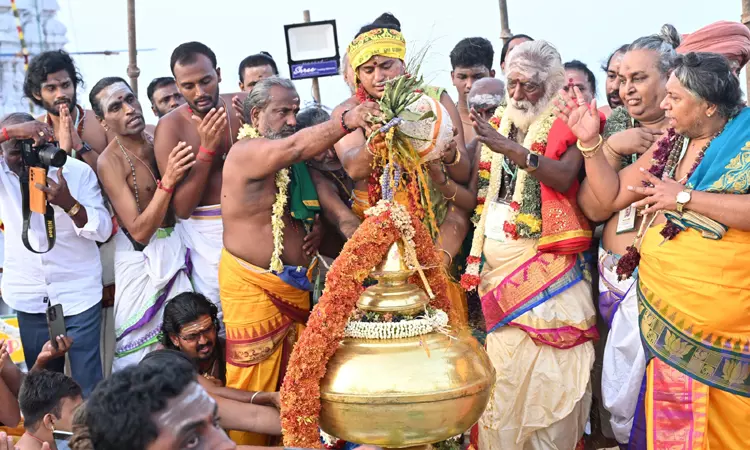 திருச்செந்தூர் அருள்மிகு சுப்பிரமணியசுவாமி திருக்கோவில் மகா கும்பாபிஷேகம்