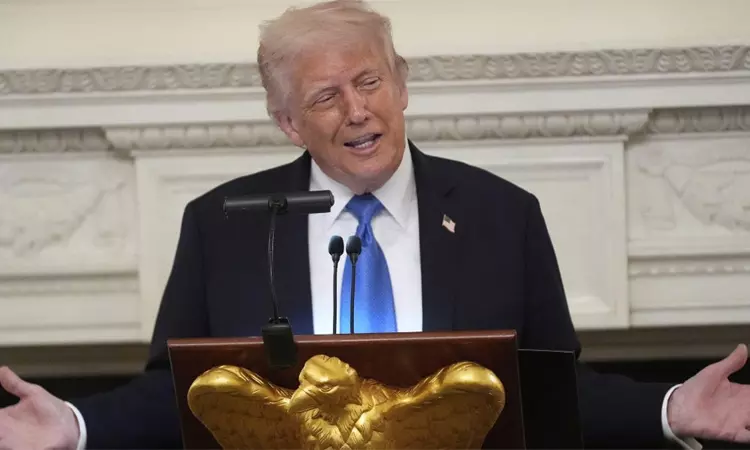 ஜப்பான், தென்கொரியாவில் இருந்து இறக்குமதி செய்யப்படும் பொருட்களுக்கு கூடுதல் வரி; டிரம்ப் அதிரடி ஜப்பான், தென்கொரியாவில் இருந்து இறக்குமதி செய்யப்படும் பொருட்களுக்கு கூடுதல் வரி; டிரம்ப் அதிரடி