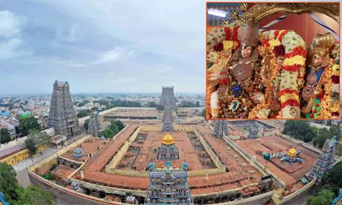 மதுரை மீனாட்சி அம்மன் கோவிலில் 14-ம் தேதி நாள் முழுவதும் நடை அடைப்பு மதுரை மீனாட்சி அம்மன் கோவிலில் 14-ம் தேதி நாள் முழுவதும் நடை அடைப்பு