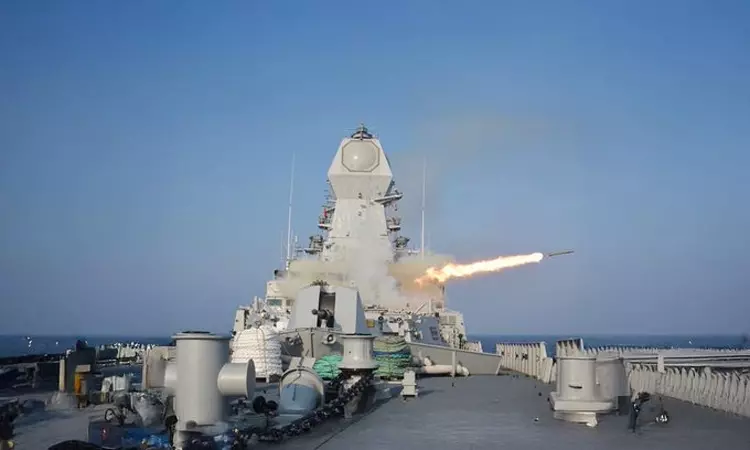 நீர்மூழ்கி கப்பல் எதிர்ப்பு ஏவுகணை சோதனை வெற்றி