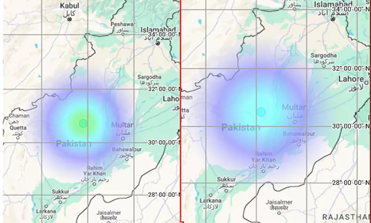 பாகிஸ்தானில் அடுத்தடுத்து இரண்டு முறை நிலநடுக்கம்