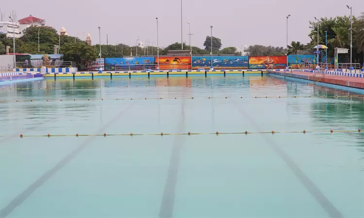 மெரினா நீச்சல் குளம் ஜுலை 30ஆம் தேதி வரை இயங்காது மெரினா நீச்சல் குளம் ஜுலை 30ஆம் தேதி வரை இயங்காது