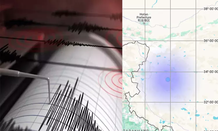 திபெத்தில் நிலநடுக்கம்: ரிக்டரில் 4.4 ஆக பதிவு
