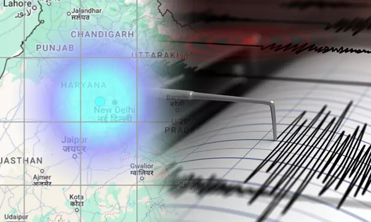 டெல்லியை உலுக்கிய நிலநடுக்கம்.. அச்சத்தில் வீடுகளை விட்டு வெளியேறிய மக்கள் டெல்லியை உலுக்கிய நிலநடுக்கம்.. அச்சத்தில் வீடுகளை விட்டு வெளியேறிய மக்கள்