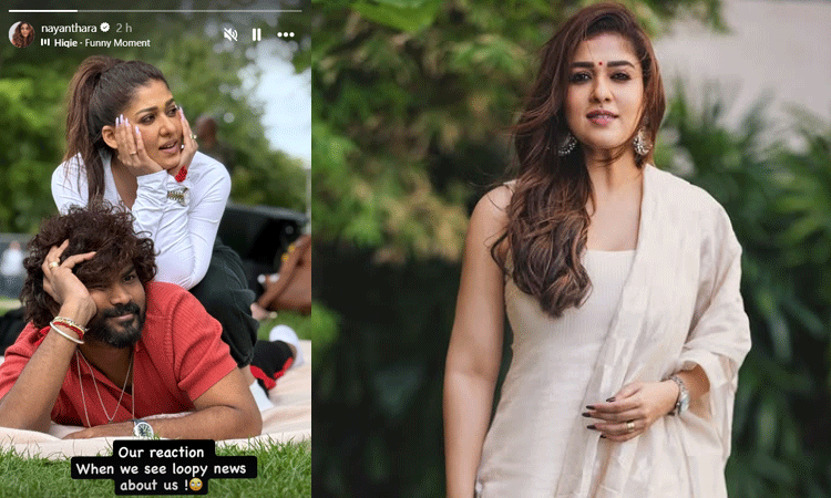 விவாகரத்து முடிவா? வதந்திகளுக்கு தனது ஸ்டைலில்  பதிலளித்த நயன்தாரா