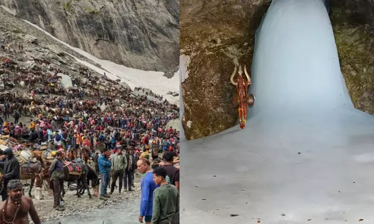 அமர்நாத் யாத்திரை: 1.82 லட்சம் பேர் தரிசனம்