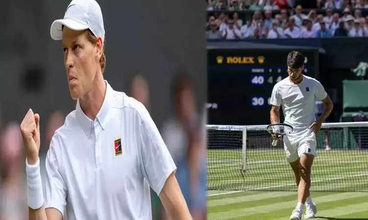 விம்பிள்டன் டென்னிஸ்: இறுதிப்போட்டியில் அல்காரஸ் - சினெர் இன்று மோதல்