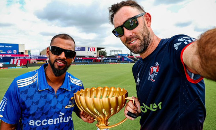 மேஜர் லீக் கிரிக்கெட்; இறுதிப்போட்டியில் வாஷிங்டன் பிரீடம் - எம்.ஐ. நியூயார்க் அணிகள் இன்று மோதல்