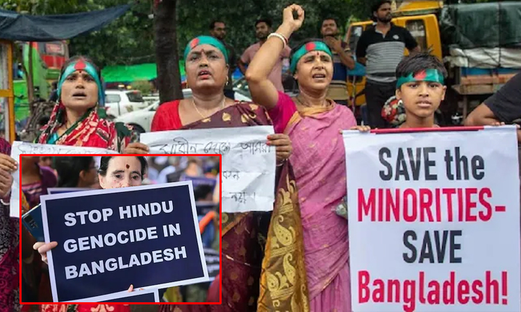 வங்காளதேசம்:  இந்து வியாபாரி கொடூர கொலை; உடல் மீது நடனம் ஆடி கும்பல் வெறிச்செயல்