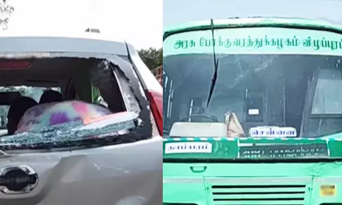 தாம்பரம் அருகே 3 வாகனங்கள் ஒன்றன்மீது ஒன்று மோதல் தாம்பரம் அருகே 3 வாகனங்கள் ஒன்றன்மீது ஒன்று மோதல்