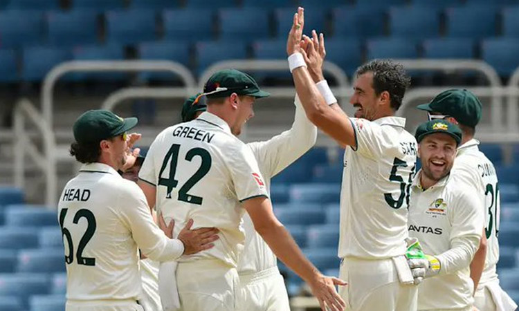 ஆட்ட நாயகன்... தனது 100-வது டெஸ்ட் போட்டியில் பல்வேறு சாதனைகளை படைத்த ஸ்டார்க்