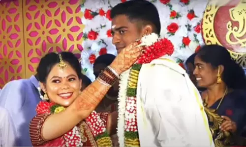 கடல் கடந்த காதல்... பிலிப்பைன்ஸ் பெண்ணை கரம்பிடித்த நாகை வாலிபர்