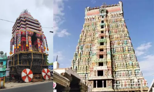 ஸ்ரீவில்லிபுத்தூர் ஆண்டாள் கோவிலில் ஆடிப்பூர திருவிழா.. 20-ம் தேதி கொடியேற்றம் ஸ்ரீவில்லிபுத்தூர் ஆண்டாள் கோவிலில் ஆடிப்பூர திருவிழா.. 20-ம் தேதி கொடியேற்றம்