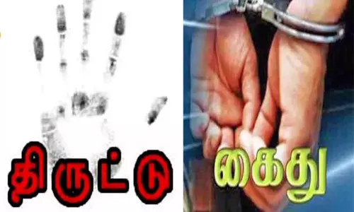 வி.கே.புரத்தில் பைக் திருடிய வாலிபர் கைது