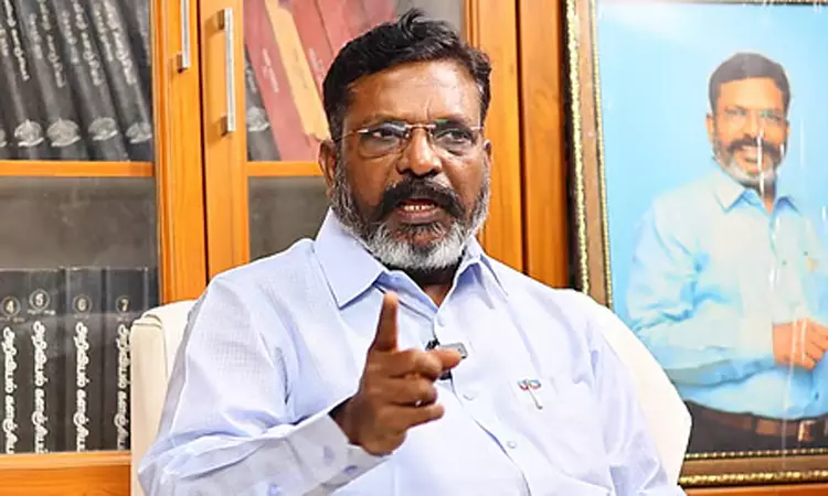 2026 தேர்தல் இரு துருவ போட்டியாக தான் இருக்கும்: திருமாவளவன் 2026 தேர்தல் இரு துருவ போட்டியாக தான் இருக்கும்: திருமாவளவன்