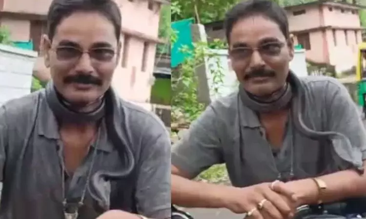 ரீல்ஸ் மோகத்தால் விபரீதம்: கொடிய விஷமுள்ள நாகத்தை கழுத்தில் போட்டு சுற்றியவருக்கு நேர்ந்த சோகம்