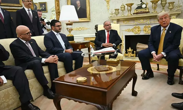 வளைகுடா நாடுகளின் தலைவர்களுக்கு வெள்ளை மாளிகையில் விருந்து