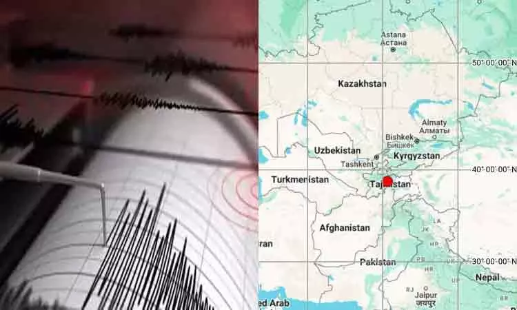 தஜிகிஸ்தானில் நிலநடுக்கம்: ரிக்டரில் 3.8 ஆக பதிவு