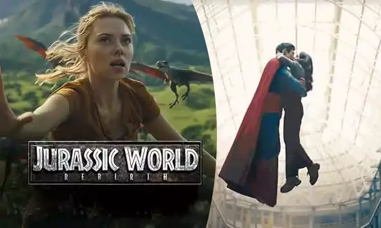 How much did Jurassic World Rebirth and Superman do in India?