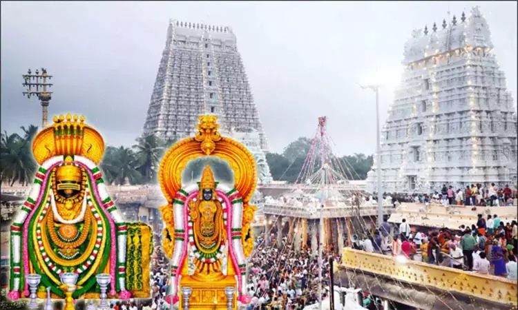 திருவண்ணாமலை அருணாசலேஸ்வரர் கோவிலில் ஆடிப்பூர பிரம்மோற்சவ விழா நாளை தொடங்குகிறது