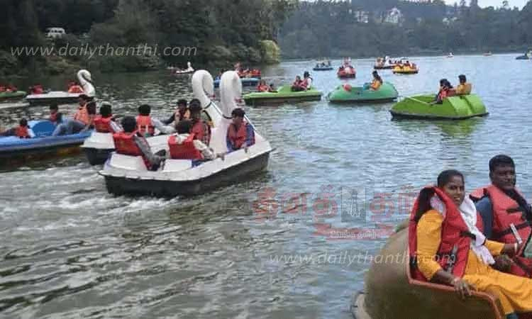 நீலகிரியில் கனமழை - முக்கிய சுற்றுலா தலங்கள் மூடல்