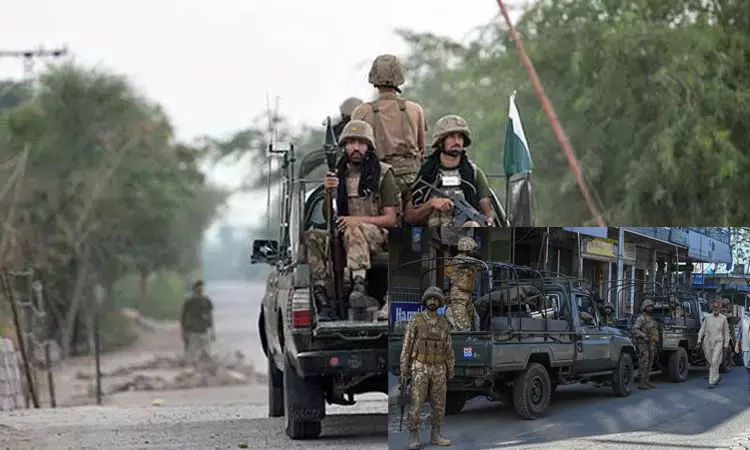 பாகிஸ்தான்: பாதுகாப்புப்படையினர் நடத்திய என்கவுன்டரில் 9 பயங்கரவாதிகள் சுட்டுக்கொலை பாகிஸ்தான்: பாதுகாப்புப்படையினர் நடத்திய என்கவுன்டரில் 9 பயங்கரவாதிகள் சுட்டுக்கொலை